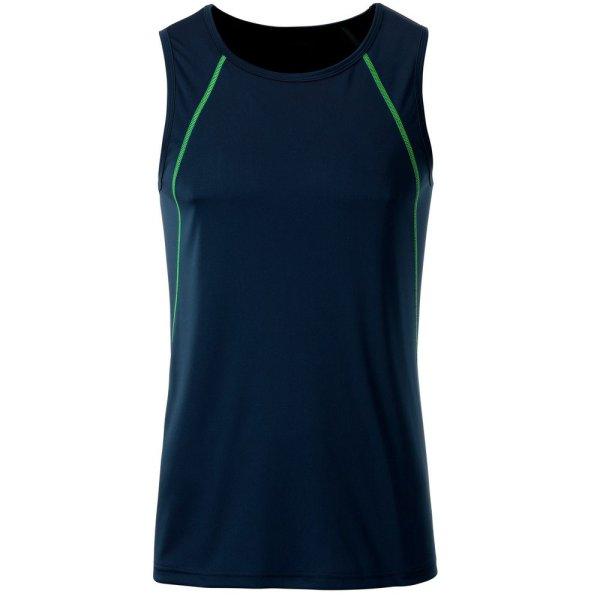 James & Nicholson (Daiber) Férfi funkcionális trikó JN494 - Sötétkék /
élénk sárga | 2XL