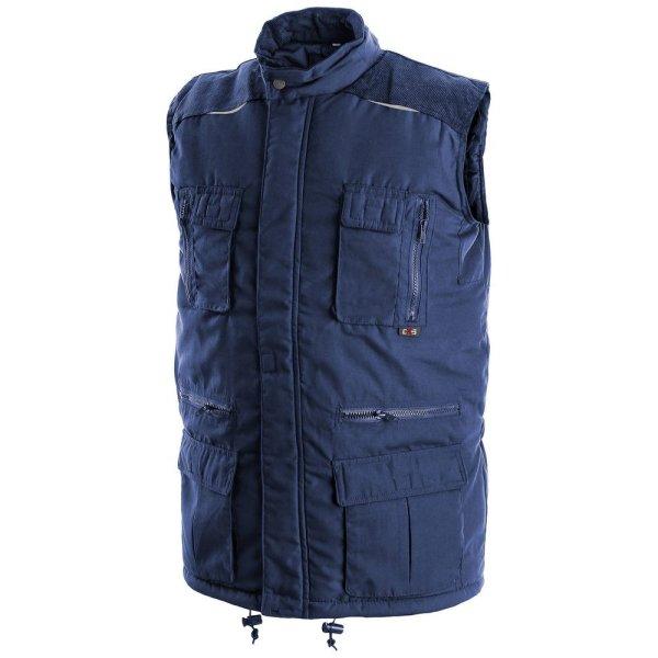 Canis (CXS) Meleg munkavédelmi mellény OHIO - Kék | 2XL