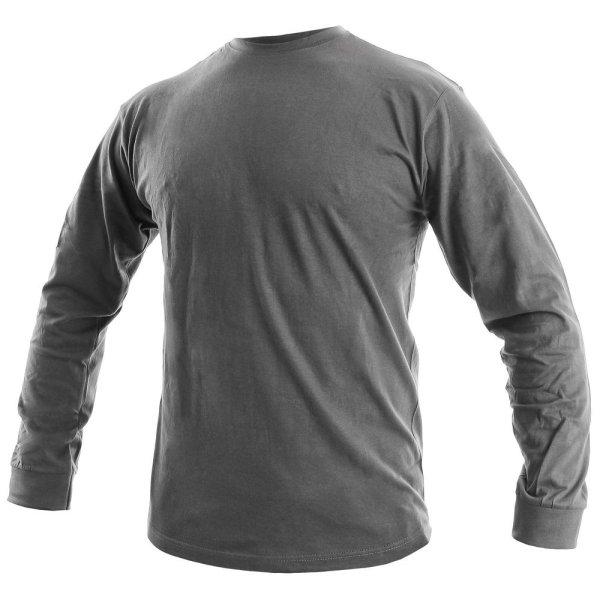 Canis (CXS) Férfi hosszú ujjú póló PETR - Cinkfehér | 3XL