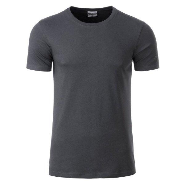 James & Nicholson (Daiber) Klasszikus férfi biopamut póló 8008 -
Grafitszürke | 2XL