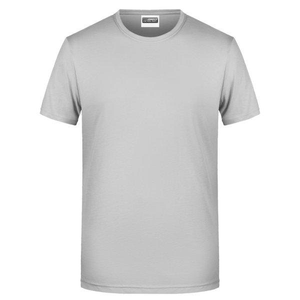 James & Nicholson (Daiber) Klasszikus férfi biopamut póló 8008 - Enyhén
szürke | 2XL