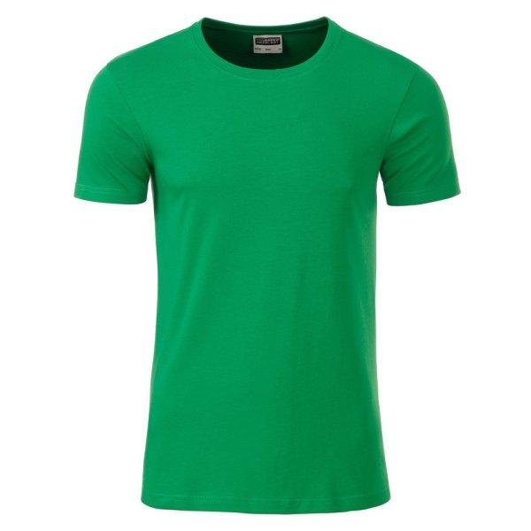 James & Nicholson (Daiber) Klasszikus férfi biopamut póló 8008 -
Páfrányzöld | 2XL
