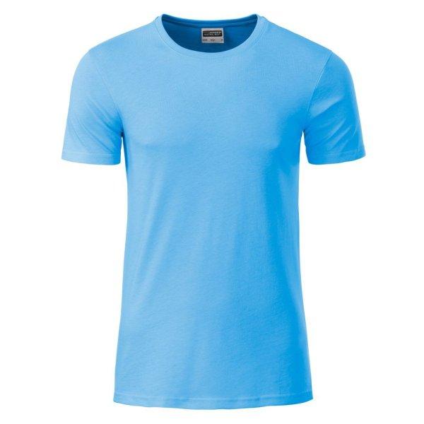 James & Nicholson (Daiber) Klasszikus férfi biopamut póló 8008 - Égszínkék
| 2XL