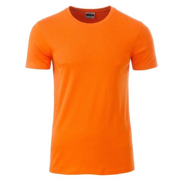 James & Nicholson (Daiber) Klasszikus férfi biopamut póló 8008 -
Narancssárga | 2XL