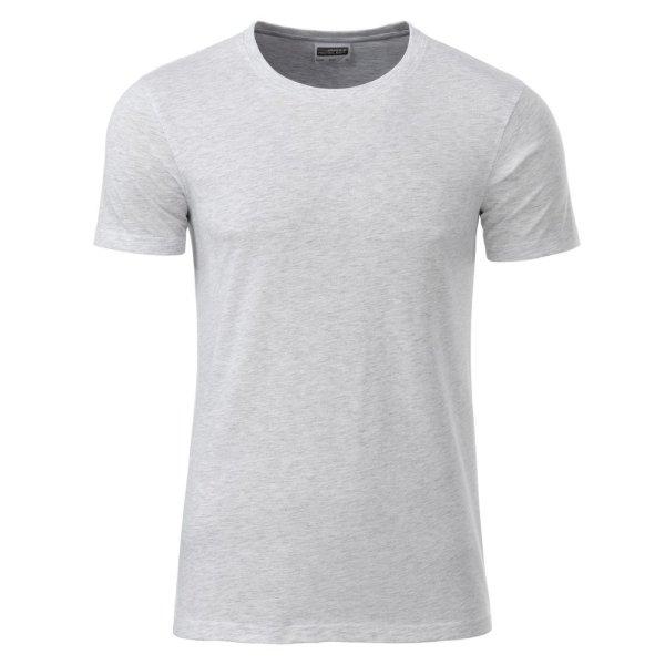 James & Nicholson (Daiber) Klasszikus férfi biopamut póló 8008 - Gémszürke
| 3XL