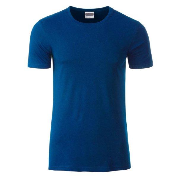 James & Nicholson (Daiber) Klasszikus férfi biopamut póló 8008 - Sötét
királykék | 2XL