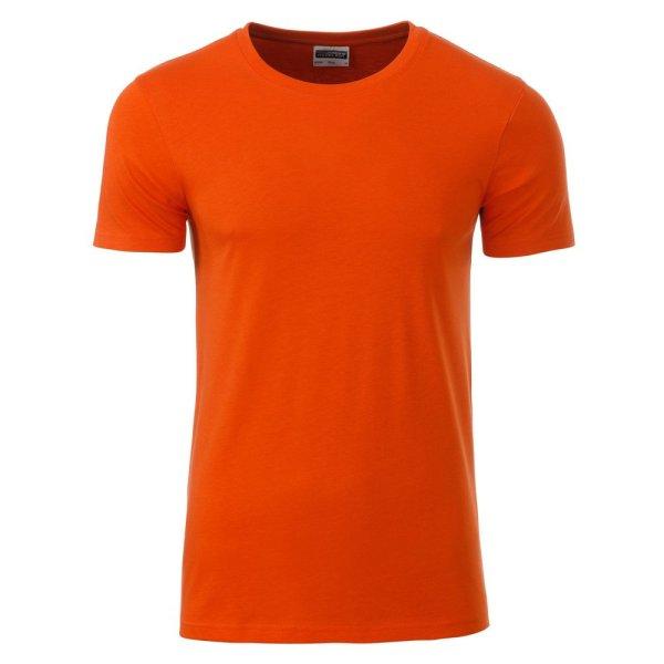 James & Nicholson (Daiber) Klasszikus férfi biopamut póló 8008 - Sötét
narancssárga | 2XL