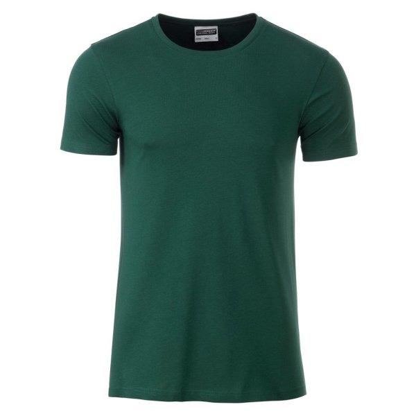 James & Nicholson (Daiber) Klasszikus férfi biopamut póló 8008 - Sötétzöld
| 2XL