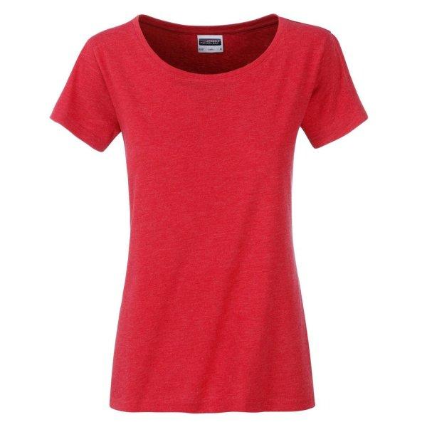 James & Nicholson (Daiber) Klasszikus női biopamut póló 8007 -
Karmazsinvörös melírozott | 2XL