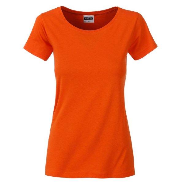 James & Nicholson (Daiber) Klasszikus női biopamut póló 8007 - Sötét
narancssárga | 2XL
