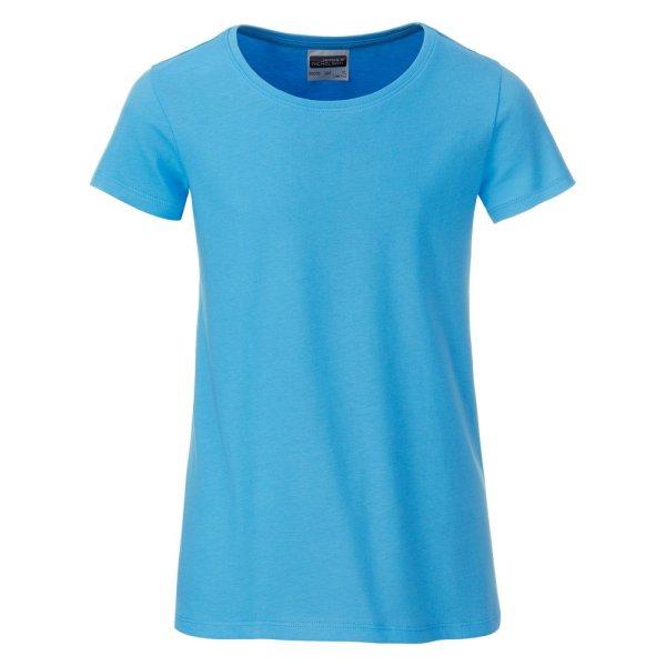 James & Nicholson (Daiber) Klasszikus lány biopamut póló 8007G - Égszínkék
| 2XL