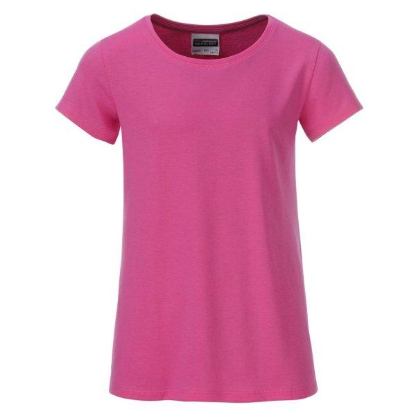James & Nicholson (Daiber) Klasszikus lány biopamut póló 8007G - Rózsaszín
| 2XL