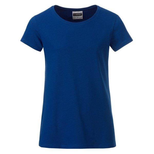 James & Nicholson (Daiber) Klasszikus lány biopamut póló 8007G - Sötét
királykék | 2XL
