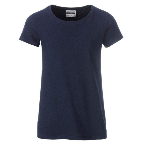 James & Nicholson (Daiber) Klasszikus lány biopamut póló 8007G - Sötétkék
| 2XL