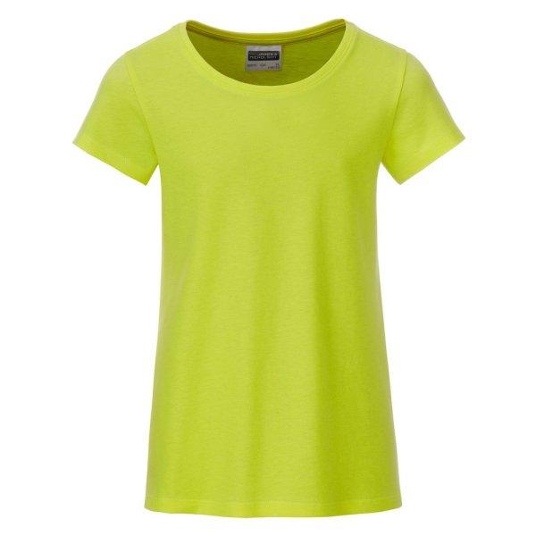James & Nicholson (Daiber) Klasszikus lány biopamut póló 8007G -
Sárgászöld | 2XL