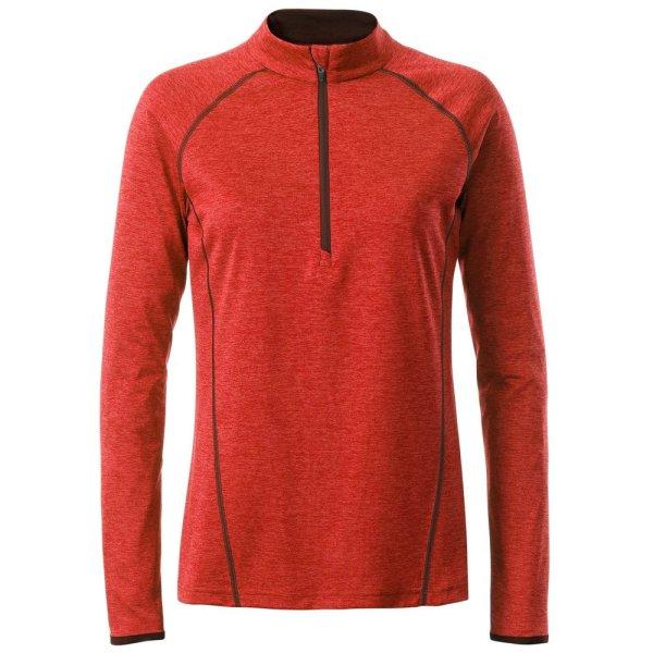 James & Nicholson (Daiber) Női funkcionális hosszú ujjú felső JN497 - Piros
melírozott / titán | 2XL