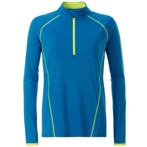 James & Nicholson (Daiber) Női funkcionális hosszú ujjú felső JN497 -
Élénk kék / élénk sárga | 2XL