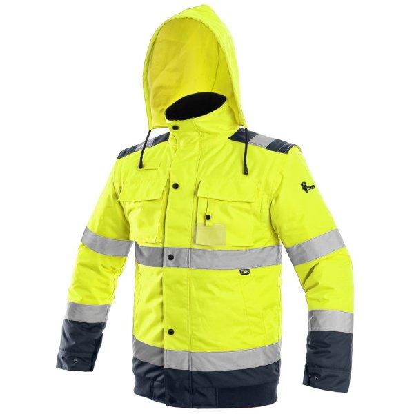 Canis (CXS) Fényvisszaverő kabát 2 az 1-ben LUTON - Sárga / sötétkék |
4XL