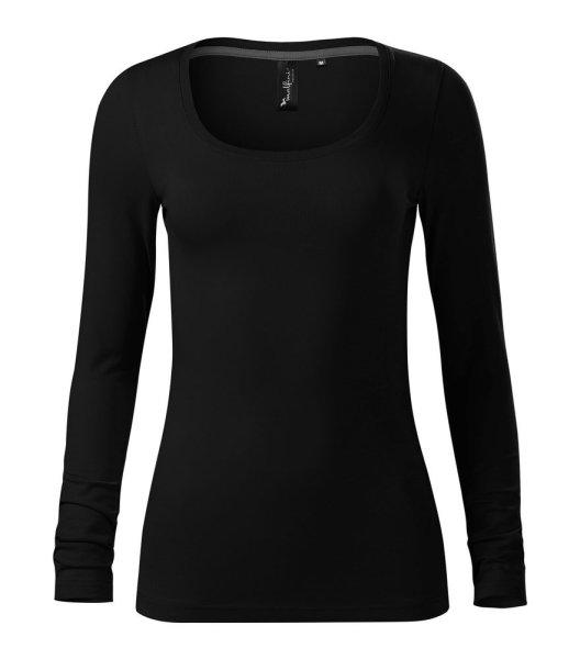 MALFINI Női hosszú ujjú póló Brave - Fekete | 2XL