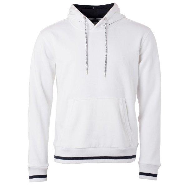 James & Nicholson (Daiber) Club férfi kapucnis felső JN778 - Fehér /
sötétkék | 3XL