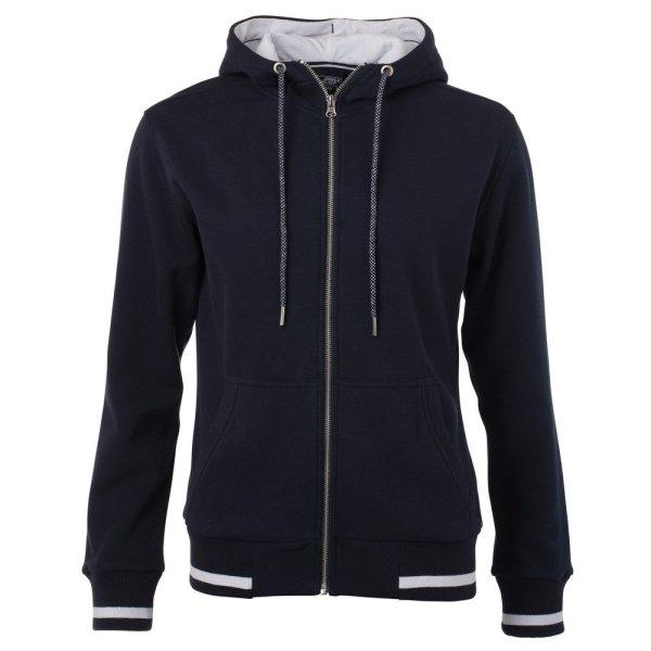 James & Nicholson (Daiber) Club női cipzáros kapucnis felső JN775 -
Sötétkék / fehér | 2XL