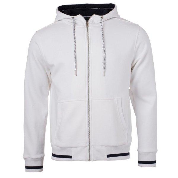James & Nicholson (Daiber) Club férfi cipzáros kapucnis felső JN776 - Fehér
/ sötétkék | 3XL
