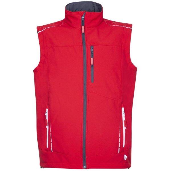 Ardon Munkavédelmi softshell mellény VISION - Piros | 4XL