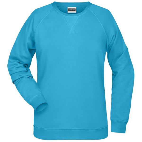 James & Nicholson (Daiber) Női kapucni nélküli biopamut felső 8021 - Türkiz
| 3XL
