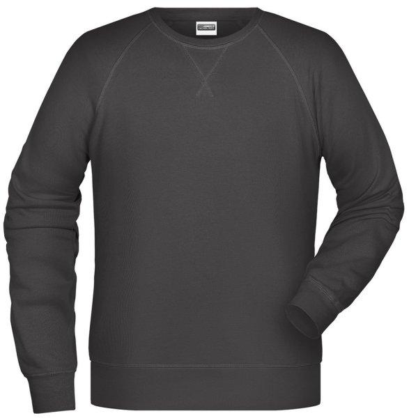 James & Nicholson (Daiber) Férfi kapucni nélküli biopamut felső 8022 -
Grafitszürke | 4XL