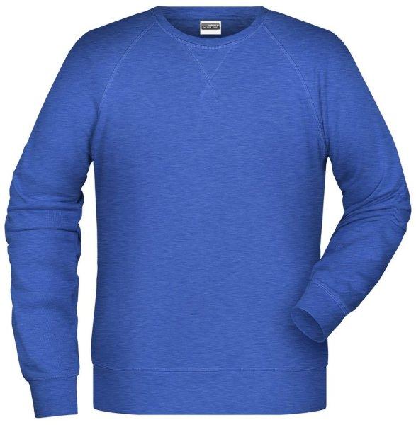 James & Nicholson (Daiber) Férfi kapucni nélküli biopamut felső 8022 -
Királykék melírozott | 3XL