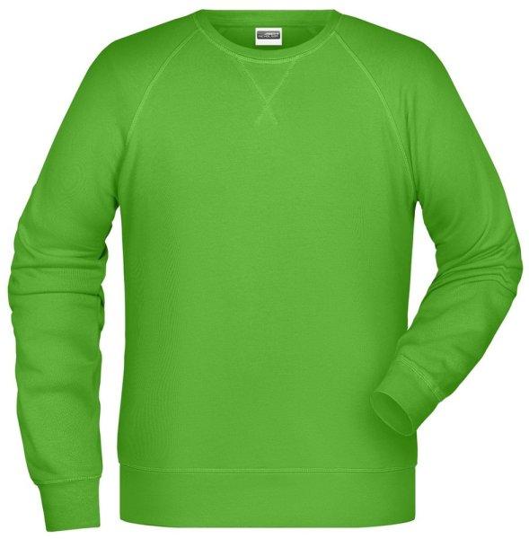 James & Nicholson (Daiber) Férfi kapucni nélküli biopamut felső 8022 -
Limezöld | 5XL