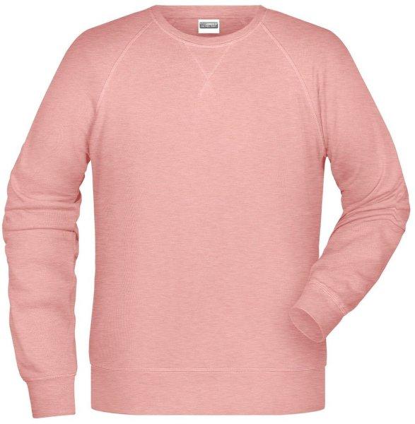 James & Nicholson (Daiber) Férfi kapucni nélküli biopamut felső 8022 -
Rózsaszín melírozott | 3XL