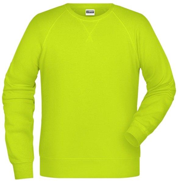 James & Nicholson (Daiber) Férfi kapucni nélküli biopamut felső 8022 -
Sárgászöld | 2XL