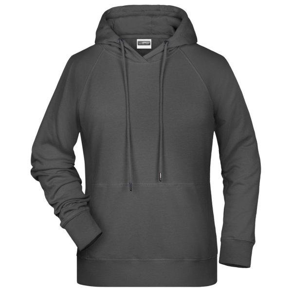 James & Nicholson (Daiber) Női kapucnis biopamut felső 8023 - Grafitszürke |
3XL