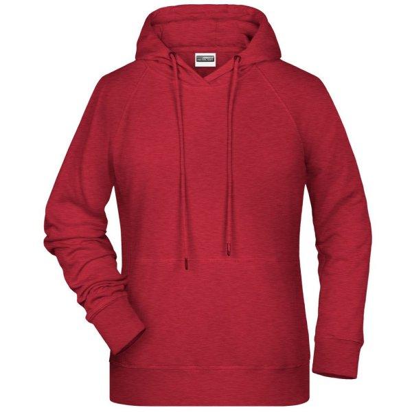 James & Nicholson (Daiber) Női kapucnis biopamut felső 8023 - Karmazsinvörös
melírozott | 3XL