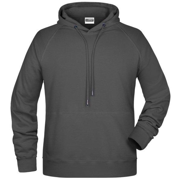 James & Nicholson (Daiber) Férfi kapucnis biopamut felső 8024 - Grafitszürke
| 3XL