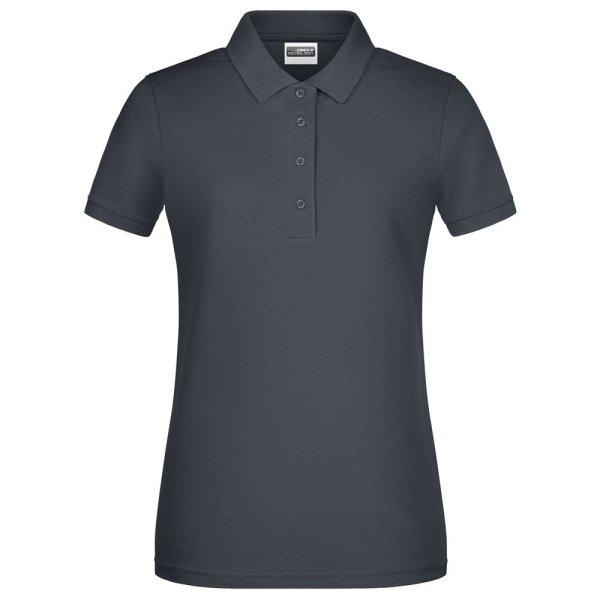 James & Nicholson (Daiber) Női galléros biopamut póló 8009 - Grafitszürke |
2XL