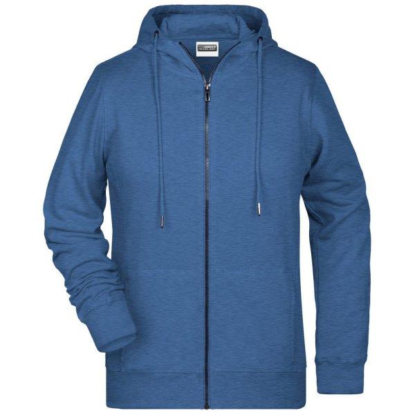 James & Nicholson (Daiber) Női cipzáros biopamut felső 8025 - Világos
farmerkék melírozott | 2XL