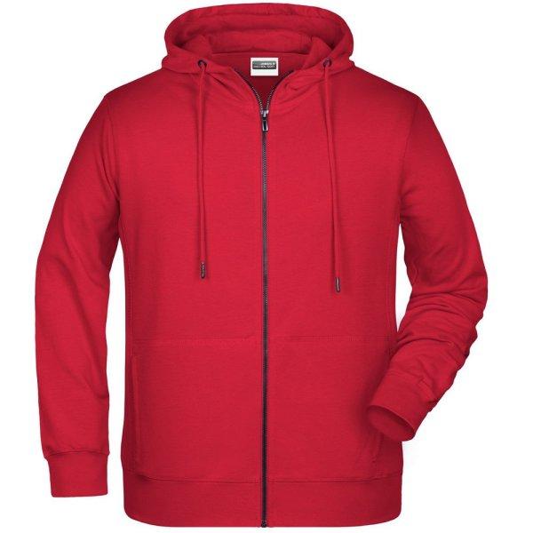 James & Nicholson (Daiber) Férfi cizpáros biopamut felső 8026 - Piros | 5XL