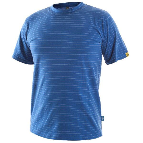Canis (CXS) Antisztatikus póló ESD CXS NOME - Közép kék | 5XL
