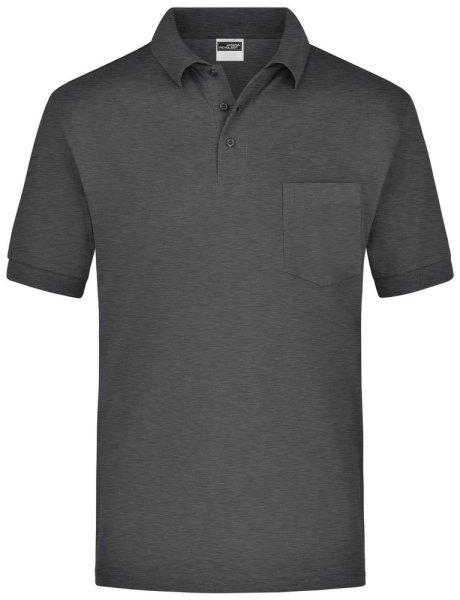 James & Nicholson (Daiber) Férfi galléros póló zsebbel JN026 - Antracit
melírozott | 2XL
