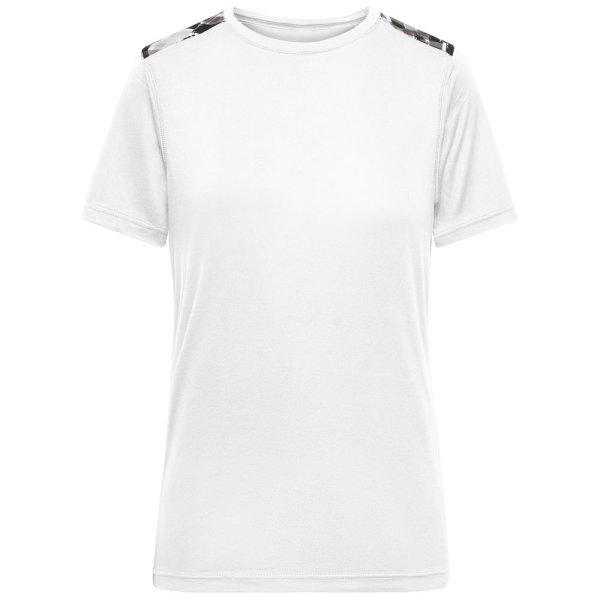 James & Nicholson (Daiber) Női funkcionális póló JN523 - Fehér / fekete
színnel nyomtatva | 2XL
