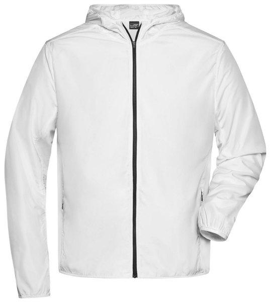 James & Nicholson (Daiber) Könnyű férfi sport dzseki JN534 - Fehér | 3XL
