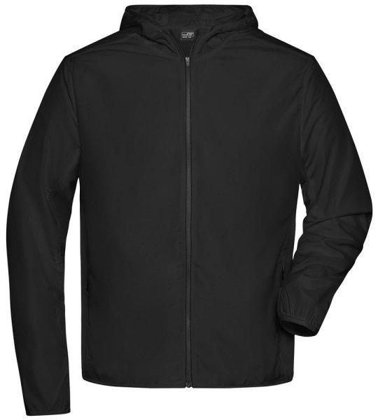 James & Nicholson (Daiber) Könnyű férfi sport dzseki JN534 - Fekete | 2XL