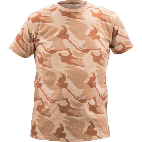 Cerva Férfi terepmintás póló CRAMBE - Terepszínű bézs | 3XL
