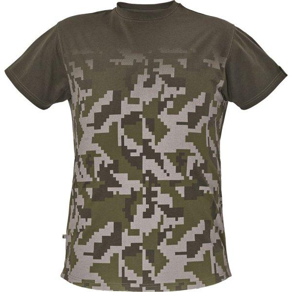 Cerva Férfi póló NEURUM |  Červa - Sötét olív | 3XL