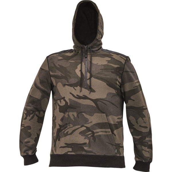 Cerva Férfi terepmintás pulóver CRAMBE - Terepszínű | 3XL
