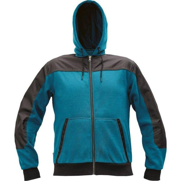 Cerva Férfi cipzáras pulóver CREMORNE - Olajzöld | 3XL