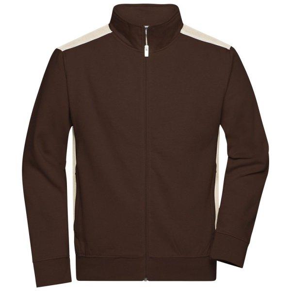 James & Nicholson (Daiber) Férfi pulóver kapucni nélkül JN870 - Barna /
stone | 5XL