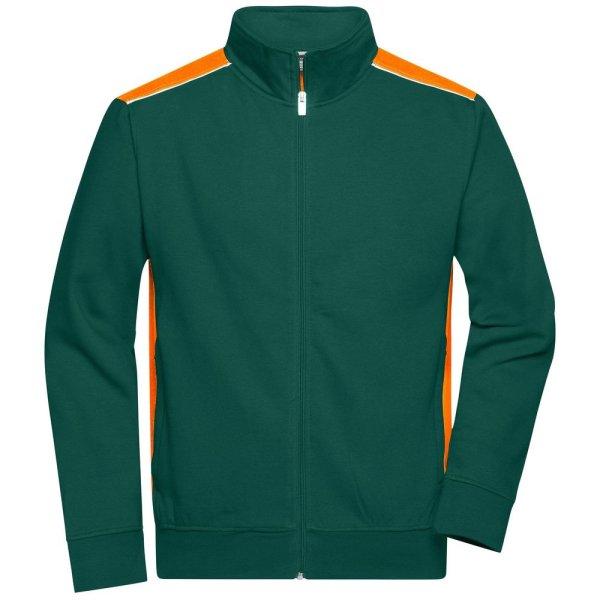 James & Nicholson (Daiber) Férfi pulóver kapucni nélkül JN870 - Sötétzöld
/ narancssárga | 5XL